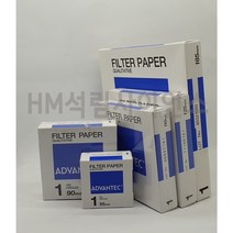 AD 어드밴텍 Advantec Filter Paper NO.1 (55mm-125mm) 6um 정성여과지 필터페이퍼, 70mm