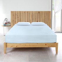 심플 여름침구 퀸침대용 항균 매트리스커버 손님방 가족 에어비앤비 원룸