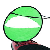 윈드서핑 카약돛 프로펠러 윈드프로펠러 휴대용 접이식 서핑 물놀이 장거리 카약 보조용품, 그린