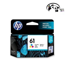 HP 정품잉크 NO.61 CH561WA Deskjet 1050/2050/3050/2510/D1050/1010/1510/ Envy 4500/5530/ Advantage 2540, NO.61 (CH562WA) 컬러/정품