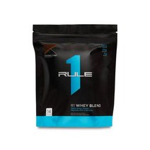 Rule 1 R1 웨이 블렌드 단백질 보충제 (14serv 1lb), 1개, 초콜렛퍼지