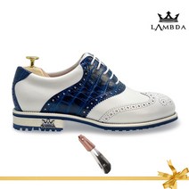 [LAMBDA] 람다 골프화 정품 몬자 블루 크로커 사은품 슈혼 증정