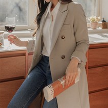 [마이더스비] 벨고 더블버튼 코트