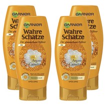 Garnier Wahre Schatze Argan Camelia Oil Conditioner 가르니에 너리싱 아르간 앤 카멜리아 오일 컨디셔너 200ml 4팩