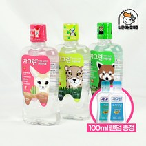 동아제약 어린이 가그린 380ml 3개 + 100ml 1개 증정 청포도 사과 딸기, 청포도x3개+100ml증정