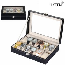 제이킨 가죽 시계 보관함 12구 정리함 케이스