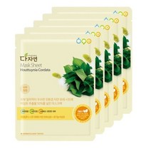 다자연 어성초 마스크팩, 1매입, 1개