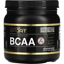 캘리포니아골드뉴트리션 BCAA파우더 AjiPure 분지쇄 아미노산 454g, 1개