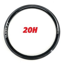 픽시휠셋 카본 휠셋 로드 자전거 픽시휠 litepro 349 16x1-38 brompton 접이식 림 20242836h 알루미늄 이중 벽 림 광택 검정, 20시간 -1개