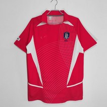 2002 월드컵 붉은악마 응원 복 국대 유니폼 팀 옷 반티 상의 대한민국 한국 풋살 축구 의류 단체복