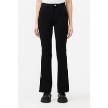 매트릭스 블랙의 C2H4 아크 스플라이싱 플라피 플레어 바지