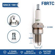 점화플러그 교체 호환 부품뜨거운 판매 새로운 자동차 제품 촛불 토치 F6RTC 교체 BPR5ES/BPR6ES/BPR7ES/BP, 04 4 pieces F8RTC