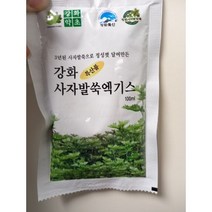 강화사자발약쑥 진액 즙 엑기스 100ml 60포 직접 재배 가공 약쑥 1개, 기타건강즙