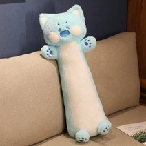 동물 인형 쿠션 고양이 커플 대형 초 잠만보 윌슨 재우는 못난이 생일 이케아 나혼자산다 무릎 독신 엄청 큰 배게 긴, A, 70cm