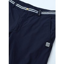 (M)바스키아 골프 바지 폴리 슬랙스 네이비1