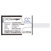 카메론 시노 배터리 KOAMTAC KDC-BAT300 KDC-300 KDC-250 KDC350R2 KDC-699200 KDC350LFi-MO-R2 KDC350Ci-G, 01 Black
