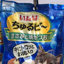 이나바 차우츄르 닭가슴살 가다랑어 10gX4P 구운 반려묘 사료 고양이 40g, 본상품선택