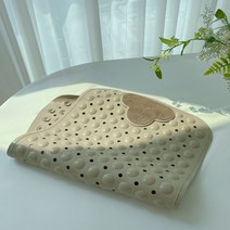 퍼플리빙 욕실 욕조 미끄럼방지 매트 70x40, 1개, 베이지