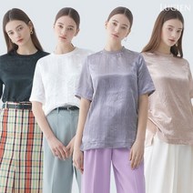 홈쇼핑 루시앙 루시앙_여성 루시앙 링클 글로시 새틴 블라우스 4종 택1 (P002199735)