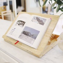 디오 원목 각도조절 보조책상