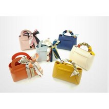 가죽 구디백 어린이집 유치원 양말 선물 답례품 스카프 포장 가방, 핑크