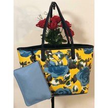 [해외]명품마크제이콥스가방 NWT Marc by Marc Jacobs Metropolitote FLORAL PRINT Tote Bag Yellow Jacket