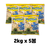 마이디벨 웨지감자 스킨온(반달감자) 1박스(2kgx5봉), 2kg, 1개