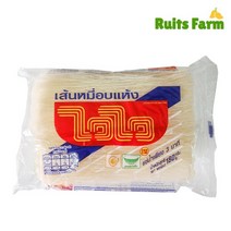 [루츠팜]태국 와이와이 가는 쌀국수 180g 센미 쎈미 waiwai 분짜 월남쌈 태국쌀국수