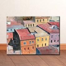 WC022 수채화 풍경 그림 캔버스액자