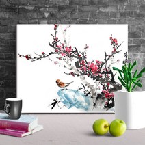 9타입 동양화그리기 대형그림아크릴화 DIY명화 유화색칠하기 HS10, diy그리기5(DIH10)_60x75_블랙프레임