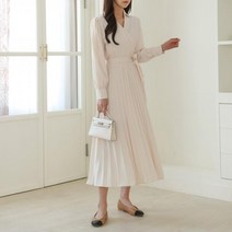 노방러플스텐카라 아이예뻐 휴양지 원피스 DRESS amp SET 쉬폰 레이스원피스