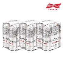 공식판매처 버드와이저제로 500ml X 12캔 478EA