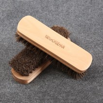 DIY 가죽 공예 말 털 브러쉬