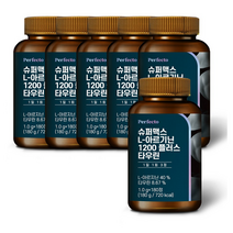 퍼펙토 슈퍼맥스 L-아르기닌 1200 플러스 타우린, 180정, 6개
