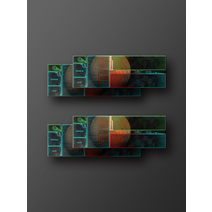 코리게임즈 테라포밍 마스 아레스 익스페디션 플레이 매트 2입 2개