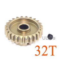 RC서보 아두이노서보모터 48p 평 모터 기어 92t 85t 80t 피니언 19t 20t 21t 22t 23t 24t 25t 26t 33t 사쿠라 r31 g31 scx10 rc, 32t