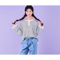[반에이크오] 루즈 단가라 티셔츠 (OA97TSME07Z)