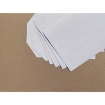 일반형 의류용 등대지(350평량 SC마닐라지) 모양별/사이즈별 200장 묶음, 코너재단, 260×360