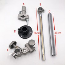 미니 토치 홀더 용접 포지셔너 용접 토치 클램프 지원 토치 스탠드 토치 용 1 피스 예비 부품, b