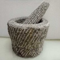 대형 돌절구 자연석 흑진주 민속촌 절구통 절구공이