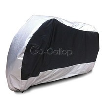 할리용 오토바이 커버 로드 킹 일렉트라 글라이드 스트리트 투어링혼다 골드윙야마하 로얄 스타 벤처 용 XXXL, Silver