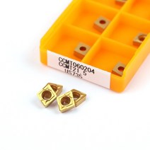 터닝가공 인서트 팁 10pcs ccmt060204 vp15tf us735 ue6020 ccmt060208 내부 선반 도구 cnc 인서트 선반 도구 카바이드 밀링 커터, ccmt060208 vp15tf