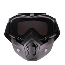 2021 성인 이동식 겨울 눈 스포츠 오토바이 고글 스키 스노우 보드 모빌 풀 페이스 헬멧 안경, GRAY