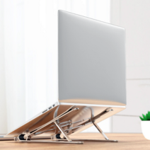 VH 노트북받침대 접이식휴대용거치대, 알루미늄 은색