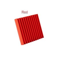 차음 시트 흡음판 방음 보드 화장실 보온 흡음제, 72pcs(Best prices), Red