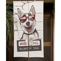 커튼 블라인드 다이소커튼 재미 있고 귀여운 고양이 식당 장식 파티션 드레이프 주방 입구 걸이형 하프 세트, 95x180cm, 22 CTS00776