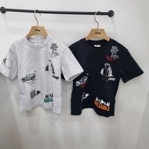 지프키즈 캠핑 베어 반팔티 KO2TSU218A