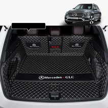 벤츠 전용 트렁크 가죽매트 커버 GLB GLC 쿠페 coupe E 클래스 300 220 250 450, B, 상세페이지 참조