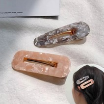 홀리지 왕자개 포인트 헤어핀 삼각 자개 머리핀