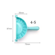 만두틀 SML 3 모델 주방 만두 금형 하트 나비 꽃 모양 DIY 만들기 반죽 프레스 파이 라비올리, [12] S4